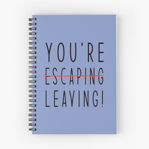 Item preview, Your_re Escaping Leaving, Coworker Leaving Gifts Funny designed and sold by ArtfullyAvery.