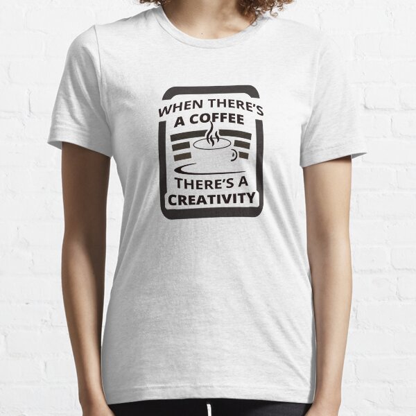 Polera Coffee Addict Café Grano Calavera Blanca Polera Coffee Addict Café Grano Calavera Blanca