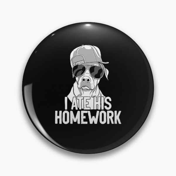 Item preview, Dog Homework Sarcasm For A Sarcastic Student Humor Lover designed and sold by Nessshirts.