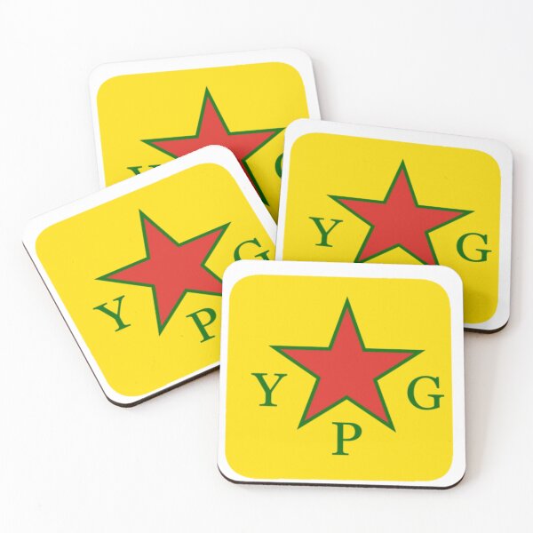 Item preview, YPG Flag Square designed and sold by KurdishShops.