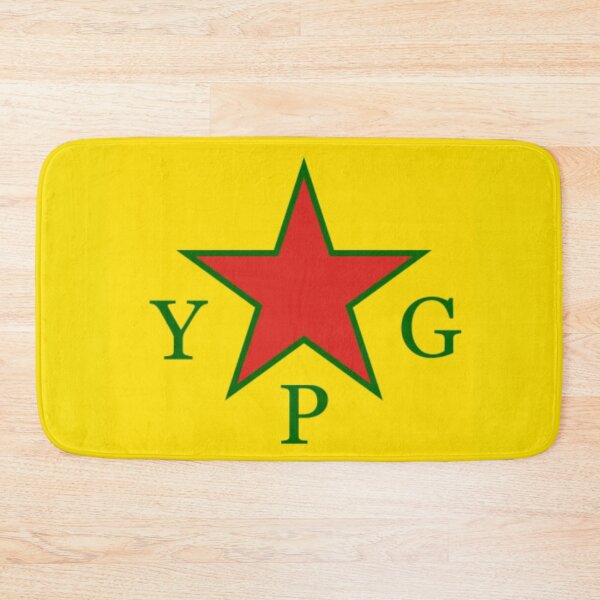 Item preview, YPG Flag Square designed and sold by KurdishShops.