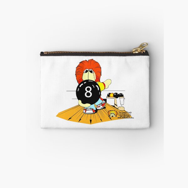 Item preview, Bowling Nestor with 8 ball - Clamkin Family Cartoon designed and sold by Bruce Ingrassia.