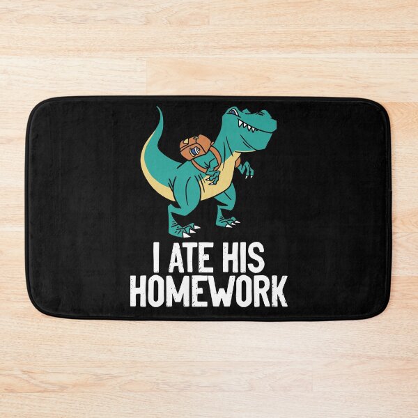 Item preview, Trex Homework Sarcasm For A Sarcastic Student Humor Lover designed and sold by Nessshirts.