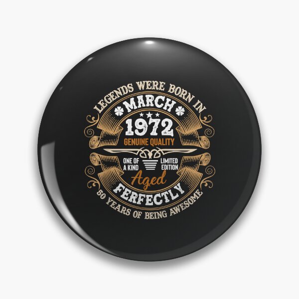 Item preview, 50 Yrs Old Gift Legend Were Born In March 1972 50th Birthday designed and sold by Corelli87.