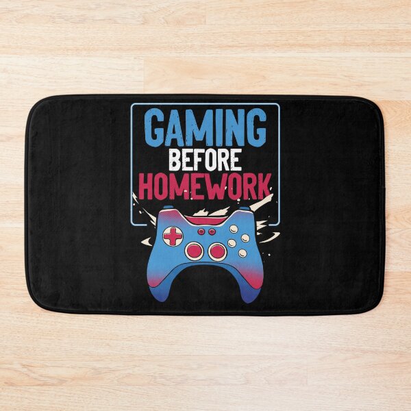 Item preview, Humorous Homework For A Sarcastic Student Computer Gamer designed and sold by Nessshirts.