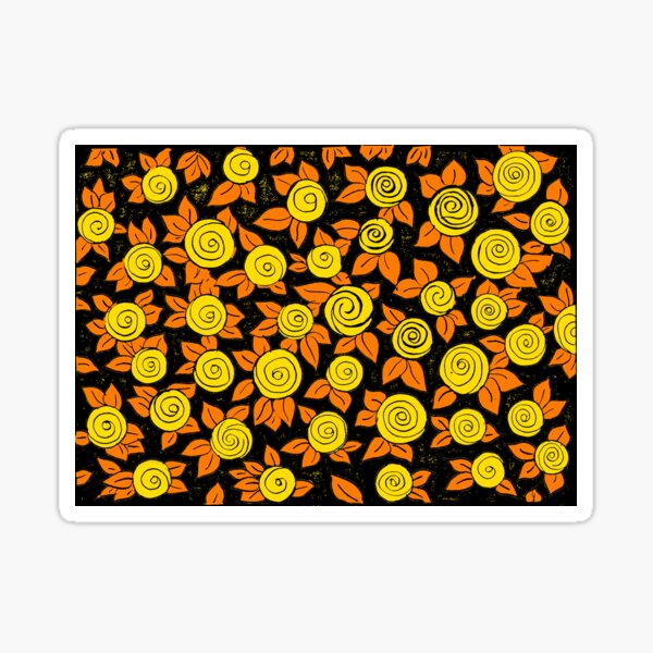 Flowerpattern Sticker