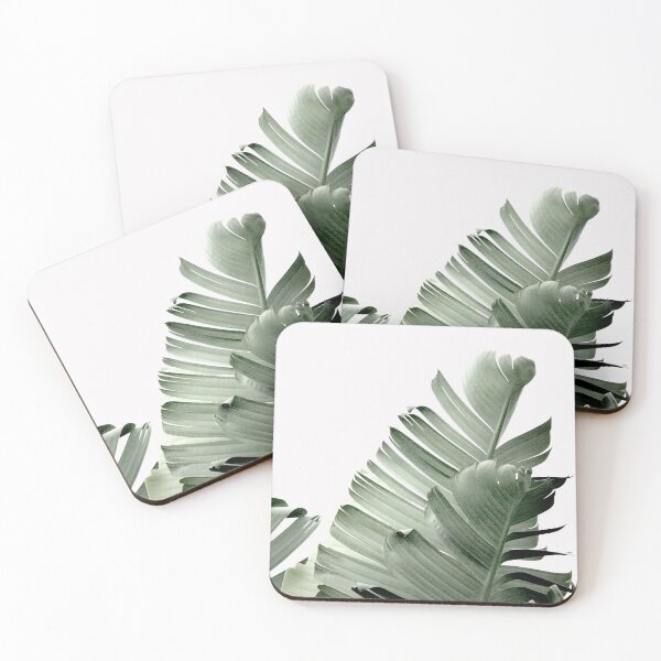 Item preview, Banana Leaves | Palm Leaf | Green Tropical Leaves designed and sold by NORDIKART.