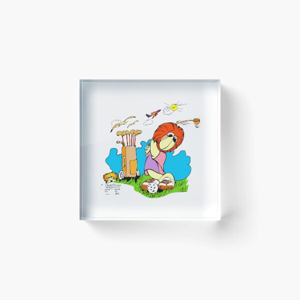 Item preview, Golfing Nestor - Clamkin Family Cartoon designed and sold by Bruce Ingrassia.
