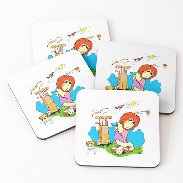 Item preview, Golfing Nestor - Clamkin Family Cartoon designed and sold by Bruce Ingrassia.