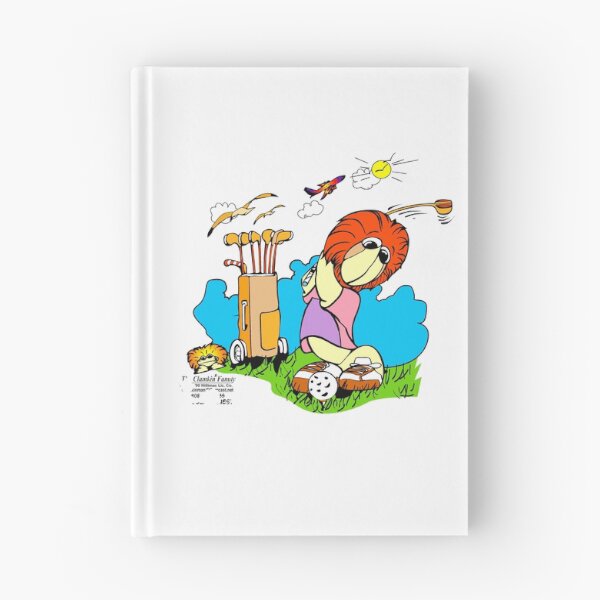 Item preview, Golfing Nestor - Clamkin Family Cartoon designed and sold by Bruce Ingrassia.