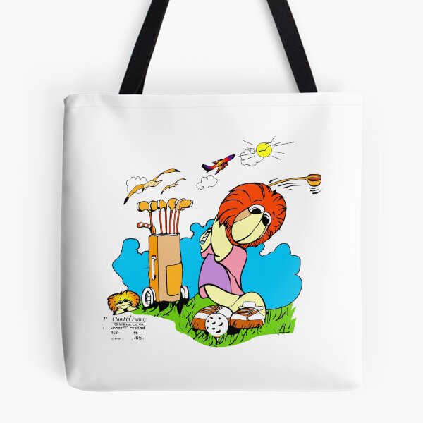 Item preview, Golfing Nestor - Clamkin Family Cartoon designed and sold by Bruce Ingrassia.