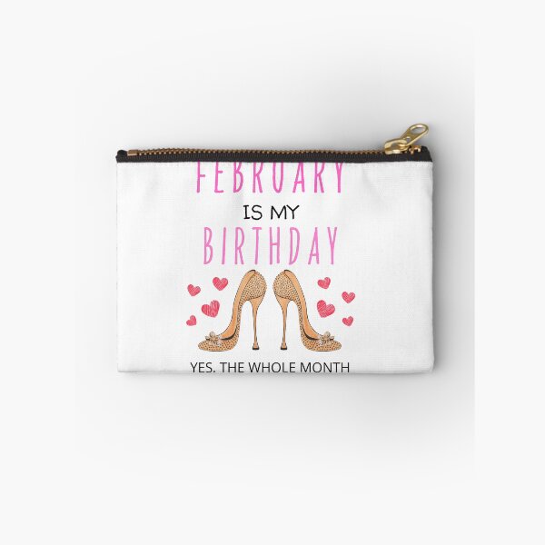 Item preview, February Is My Birthday Yes The Whole Month (Funny Valentine Gift) designed and sold by i-longmanshop.