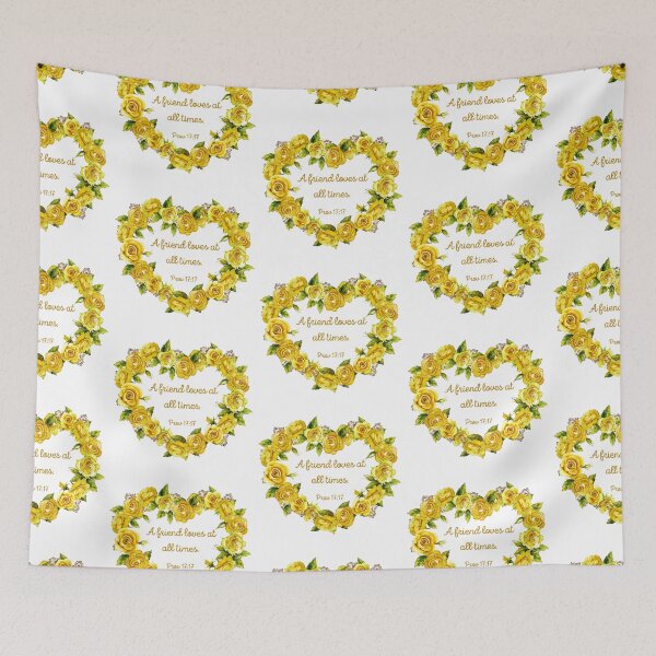 Item preview, Proverbs 17:17 - A friend loves at all times designed and sold by FlutterByH.