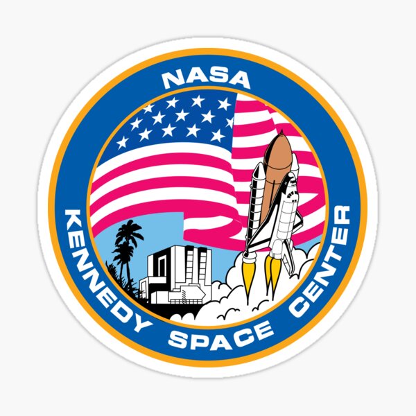 Nasa - Kennedy space center Sticker