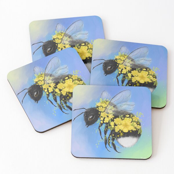 Item preview, Bumblebee Illustration designed and sold by Jolanta Zime.