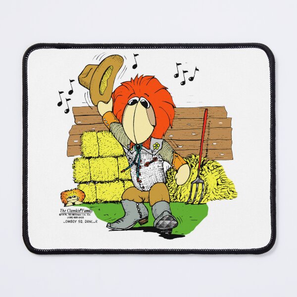 Item preview, Nestor Cowboy Square Dancer - Clamkin Family Cartoon designed and sold by Bruce Ingrassia.