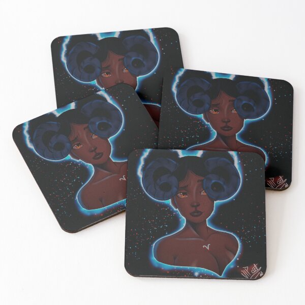Item preview, Aries zodiac constellation girl designed and sold by VIPartt.
