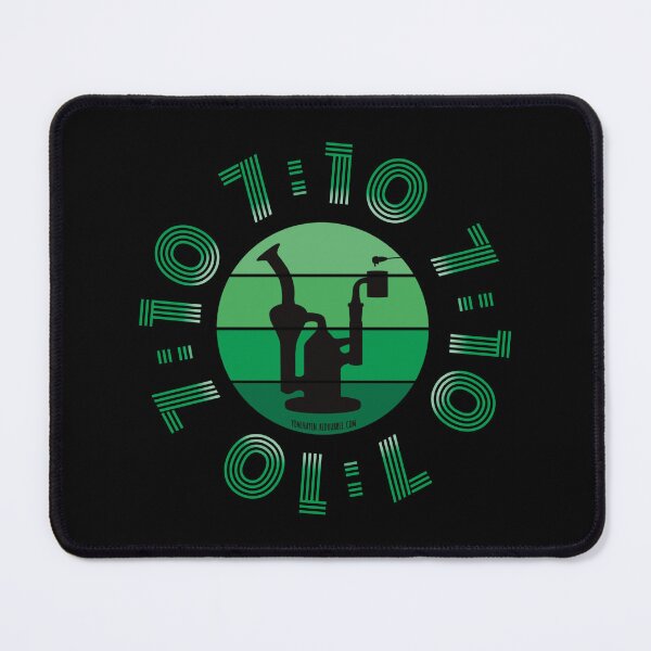 Item preview, Retro Vintage Sunset Green Dab Rig-710 designed and sold by YomeHayin.