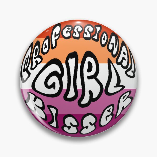Item preview, Professional girl kisser lesbian flag designed and sold by annoyingarts.