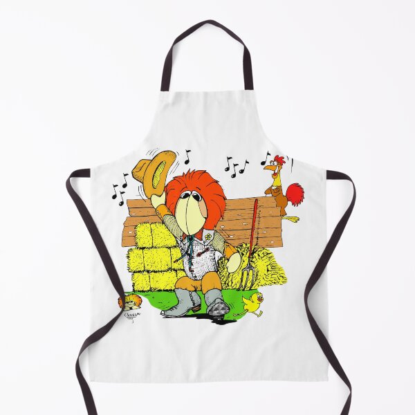 Item preview, Dancing Cowboy with Chicken - Clamkin Family Cartoon designed and sold by Bruce Ingrassia.