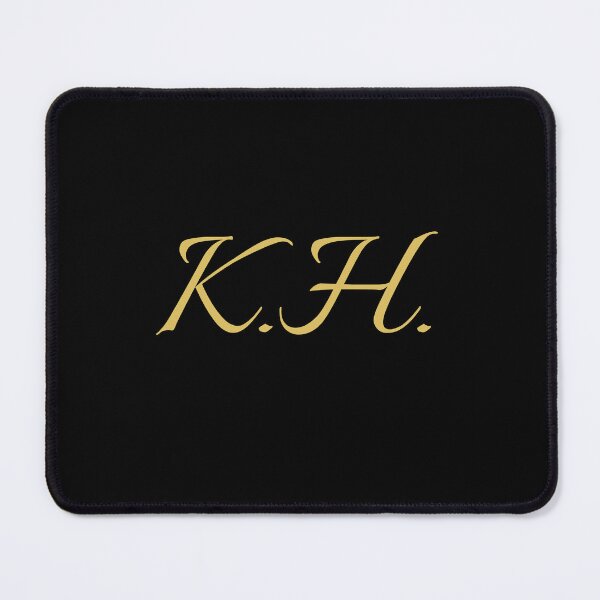 Item preview, KH Initials | Gold Lettering | Personalised Gifts designed and sold by Avo And Sriracha.