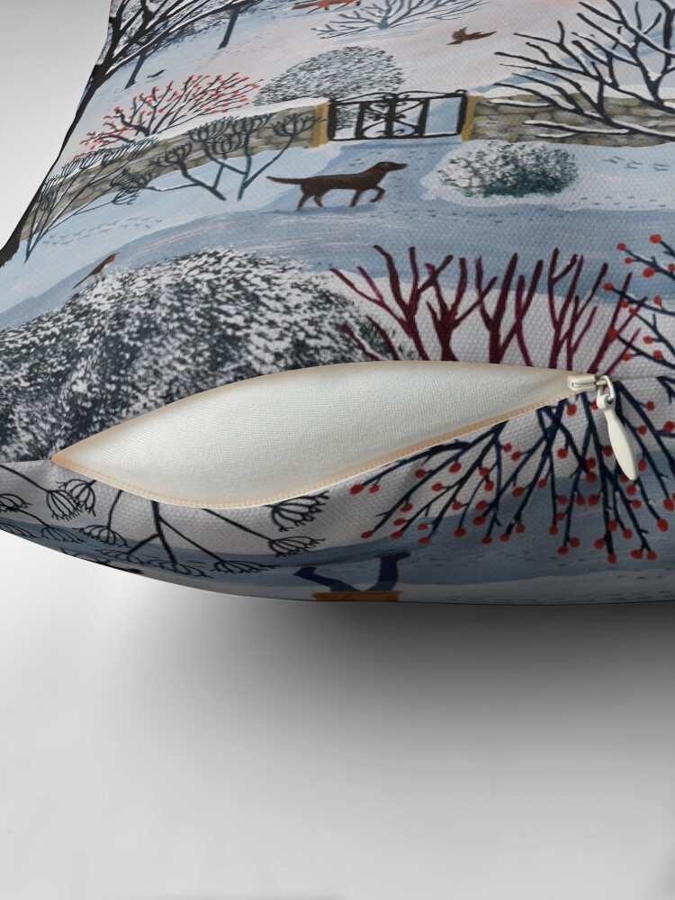 Thumbnail 2 of 4, Pillow, Nearly Home designed and sold by Jogrundyart.