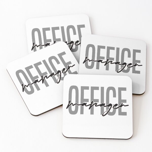 Item preview, Office Manager - Cool Design In Gray And Black - Cute Gift For Office Managers designed and sold by TiiNGA.