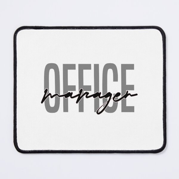 Item preview, Office Manager - Cool Design In Gray And Black - Cute Gift For Office Managers designed and sold by TiiNGA.