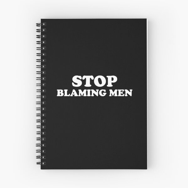 Item preview, Stop Blaming Men design designed and sold by CrazeeTeez.