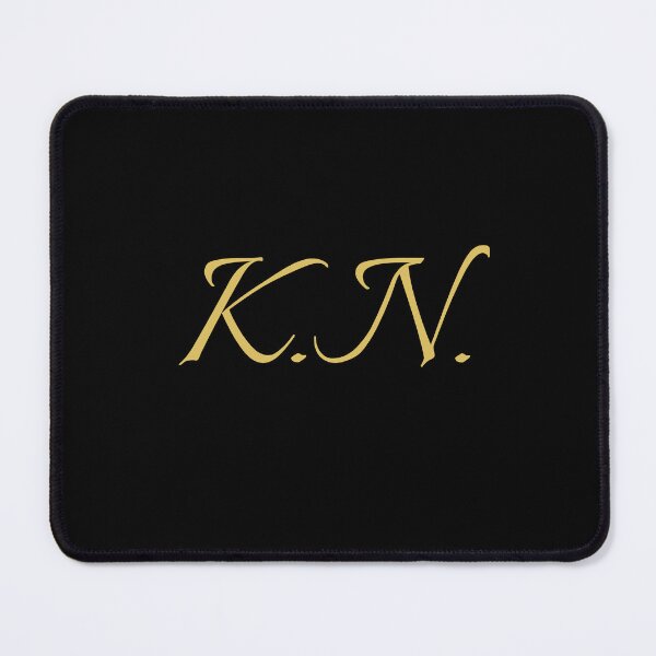 Item preview, KN Initials | Gold Lettering | Personalised Gifts designed and sold by Avo And Sriracha.