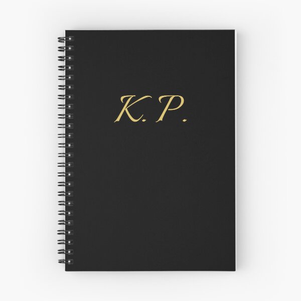 Item preview, KP Initials | Gold Lettering | Personalised Gifts designed and sold by Avo And Sriracha.