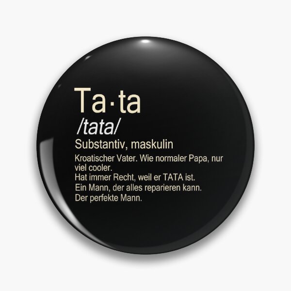 Artikelvorschau, Tata Kroatischer Vater Geschenk entworfen und verkauft von Dubbra.