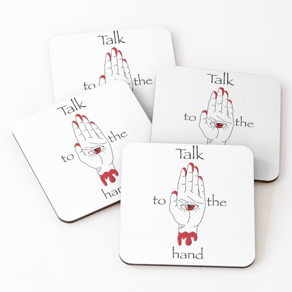 Item preview, Talk to the hand designed and sold by Loveandfrappes.
