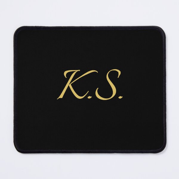 Item preview, KS Initials | Gold Lettering | Personalised Gifts designed and sold by Avo And Sriracha.