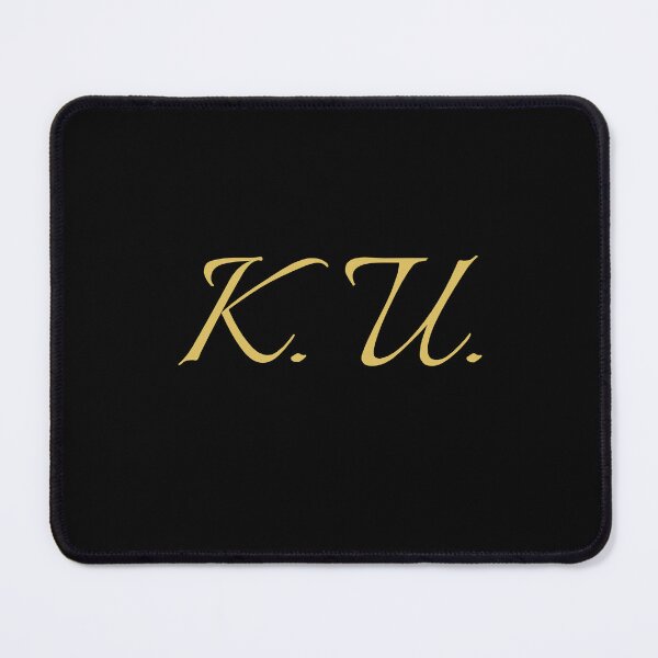 Item preview, KU Initials | Gold Lettering | Personalised Gifts designed and sold by Avo And Sriracha.