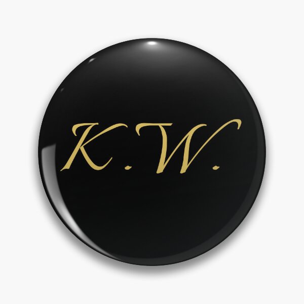 Item preview, KW Initials | Gold Lettering | Personalised Gifts designed and sold by Avo And Sriracha.