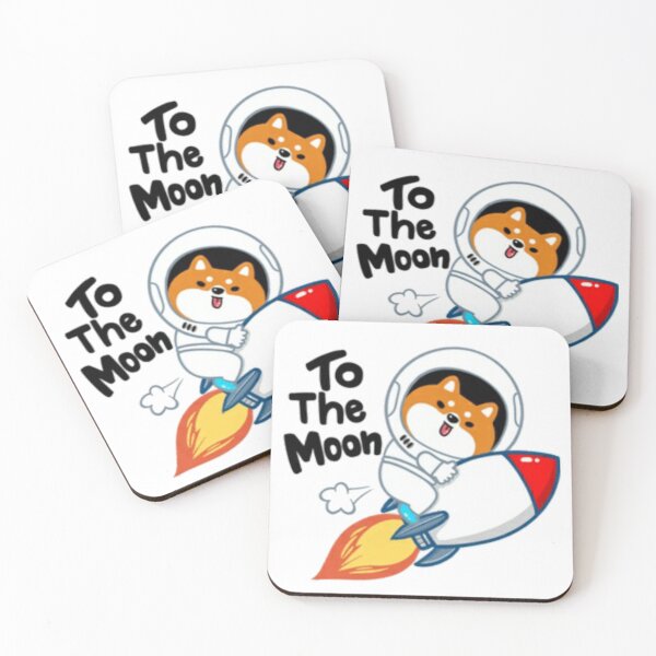 Item preview, Shib To the moon  designed and sold by CoolAR.
