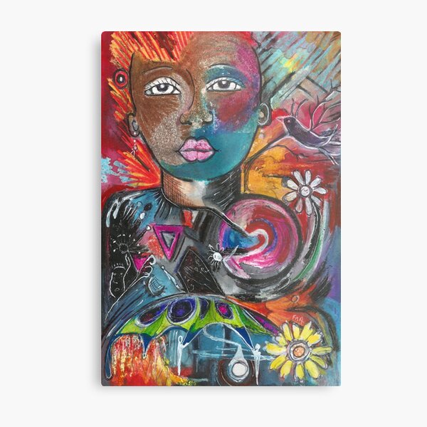 The Heroine Metal Print