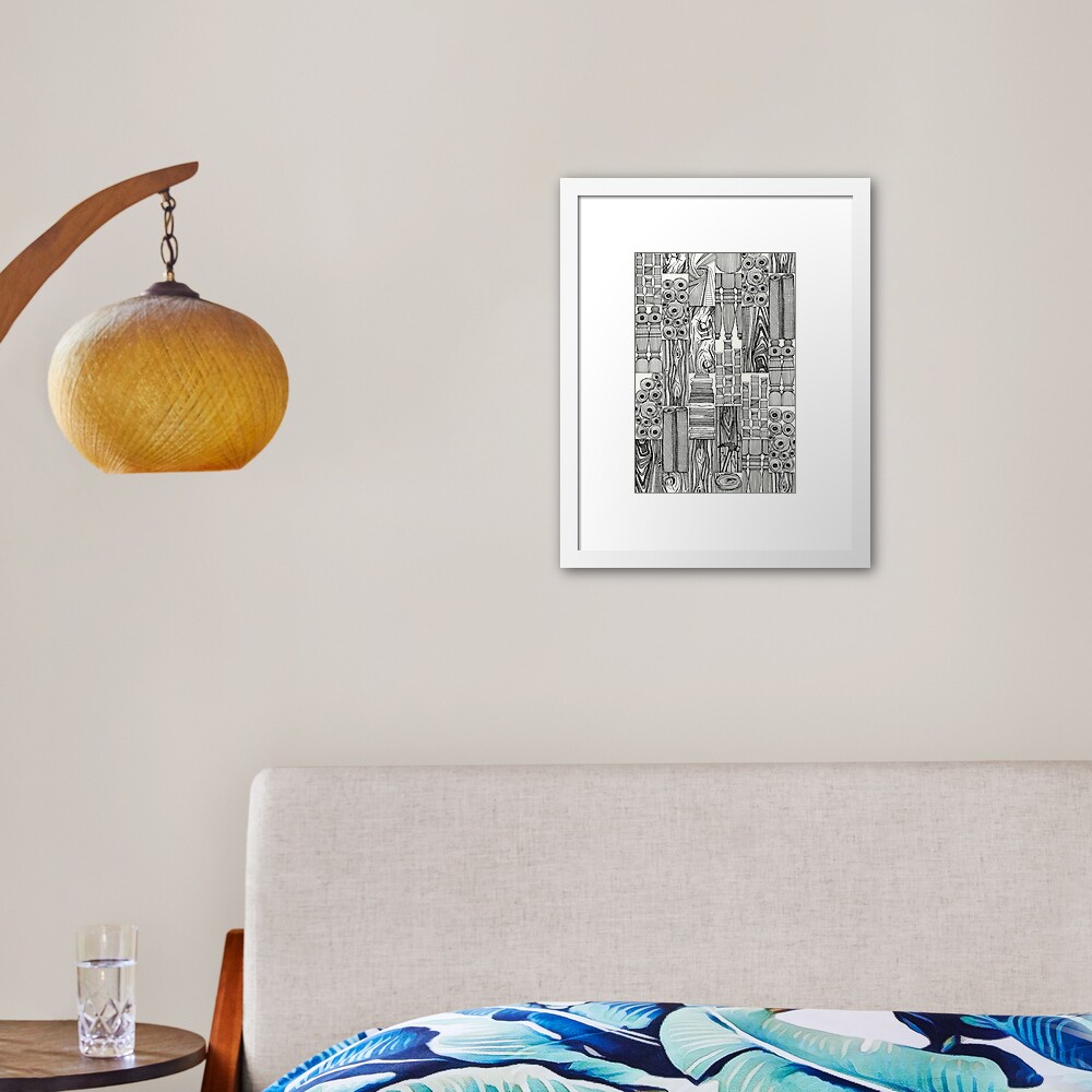 Item preview, Framed Art Print designed and sold by scrummy.