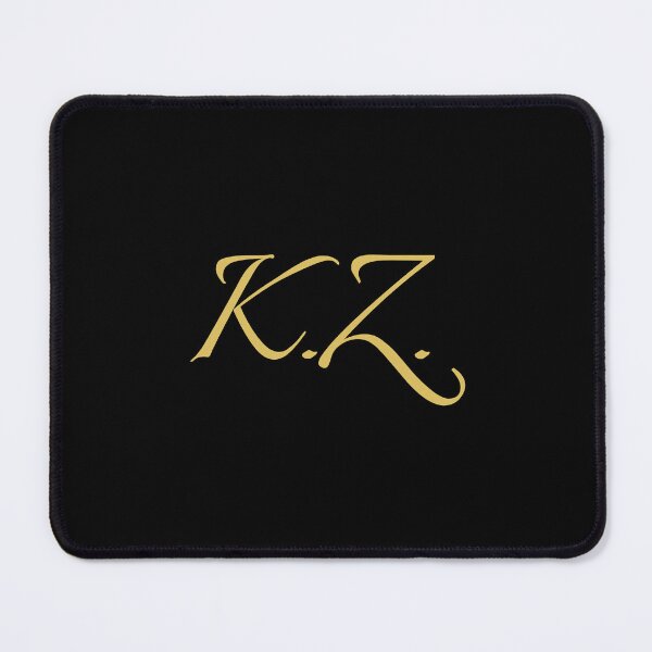 Item preview, KZ Initials | Gold Lettering | Personalised Gifts designed and sold by Avo And Sriracha.