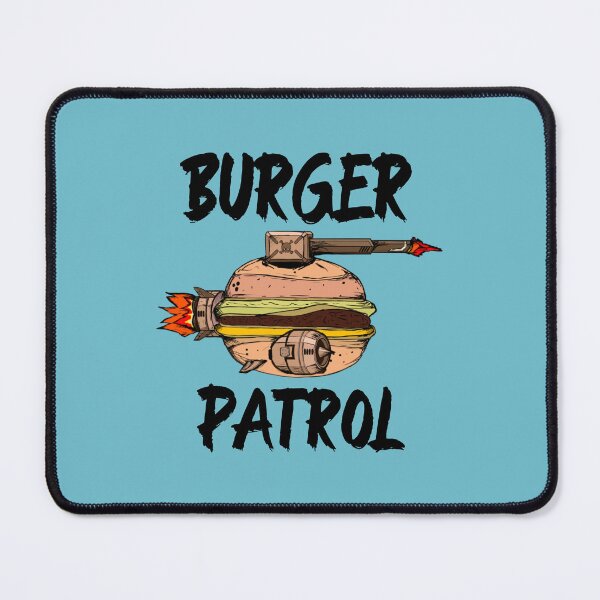Item preview, Space Burger Patrol - The Space Burger - Foodinvaders designed and sold by emm-j.
