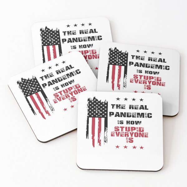 Item preview, The Real Pandemic Is How Stupid Everyone Is Funny Sarcastic Pullover, Funny saying gift for your friend designed and sold by runouts.