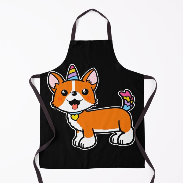 Item preview, Corgi-Corn , Unicorn pug, Unicorn, Corgi, Puppy, Mythical, Magical, Cute, Dog, Unicorgi designed and sold by KomsiStickers.