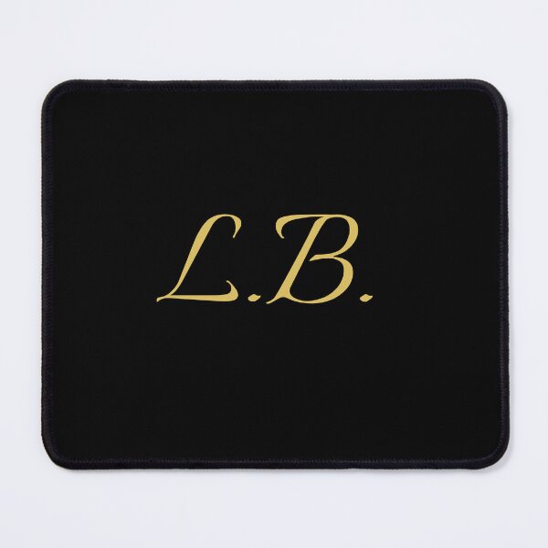 Item preview, LB Initials | Gold Lettering | Personalised Gifts designed and sold by Avo And Sriracha.
