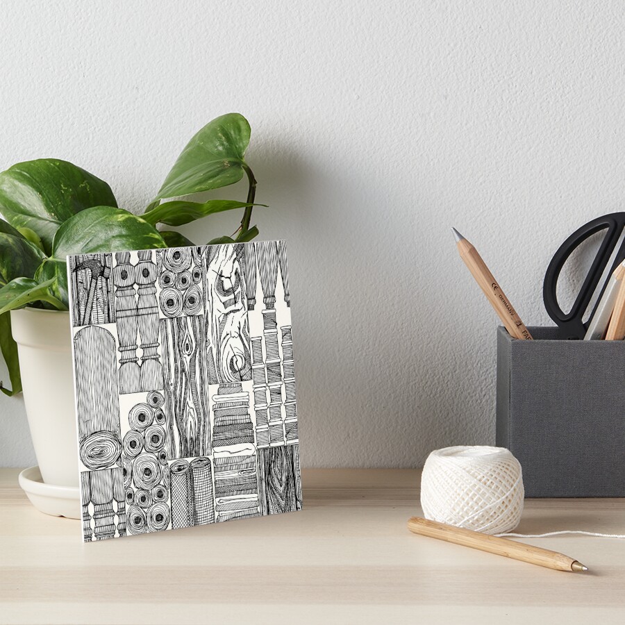 Item preview, Art Board Print designed and sold by scrummy.