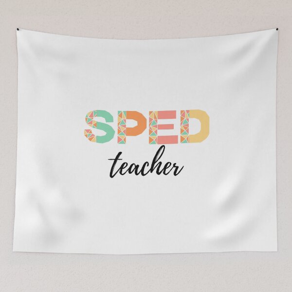Item preview, SPED teacher - special education teacher - special ed teacher designed and sold by CaitU.