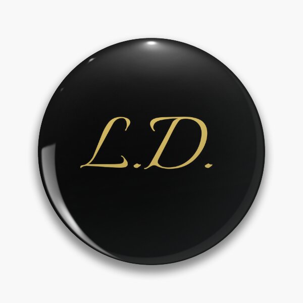 Item preview, LD Initials | Gold Lettering | Personalised Gifts designed and sold by Avo And Sriracha.