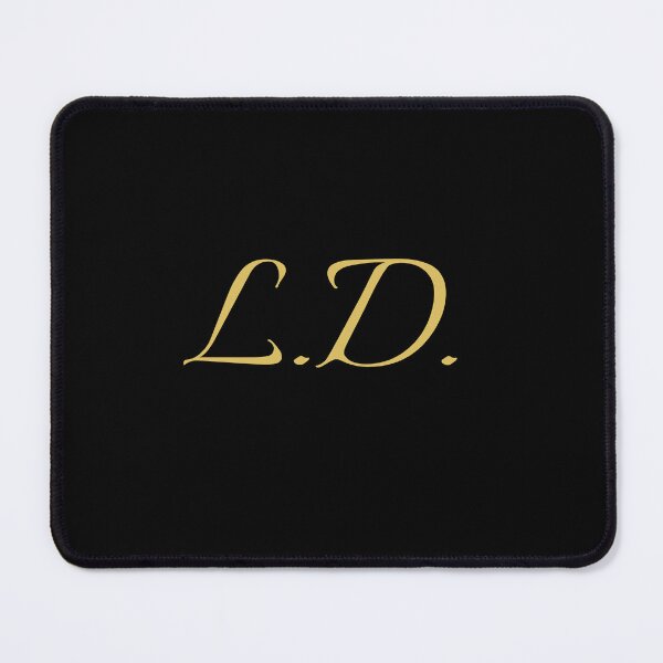 Item preview, LD Initials | Gold Lettering | Personalised Gifts designed and sold by Avo And Sriracha.