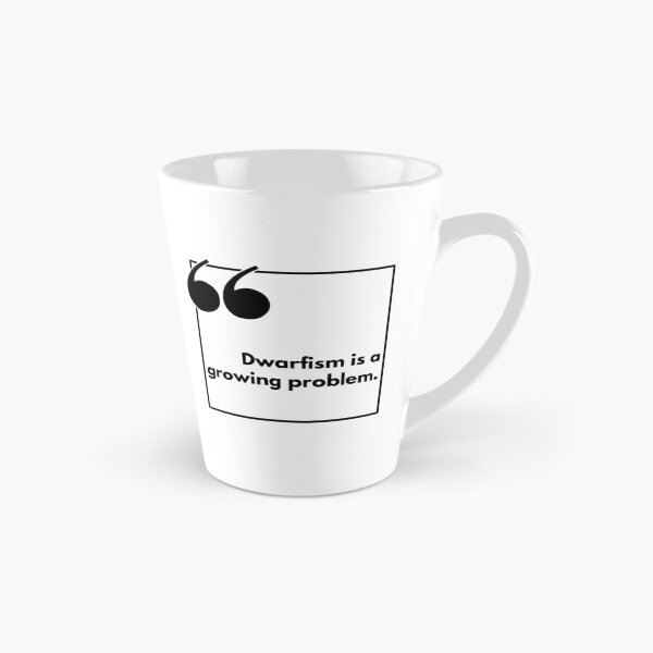 Artikelvorschau, Zwergwuchs ist ein wachsendes Problem - One Liner entworfen und verkauft von The Agreeable Raven.