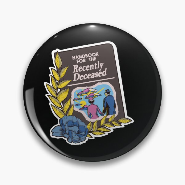 Item preview, Handbook for the Recently Deceased designed and sold by ReadioffDesigns.